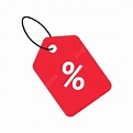 Price Tag With The Discount Icon Vector, Price Tag, The Discount Icon ...