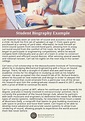 Student Biography Examples by Example-samples-018 on DeviantArt