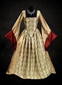 Vestido de Ana Bolena | Tudor dress, Tudor fashion, Historical dresses