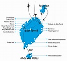 Mapa - Turismo de são Tomé e Príncipe