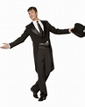 Premium Costume Tailcoat Men Black for carnival | Horror-Shop.com
