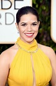 America Ferrera | Hair and Makeup at Golden Globes 2016 | Red Carpet ...