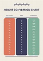 Human Height Chart - PDF | Template.net