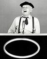 CLIFF ARQUETTE "CHARLEY WEAVER" ON "THE HOLLYWOOD SQUARES" - 8X10 PHOTO ...