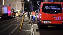 Schwerer Autounfall mit vier Toten in Berlin-Mitte