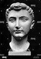 Julia the Elder, 39 BC - 14 AD, daughter of Emperor Augustus, portrait ...