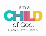 "I am a Child of God" free printable - It's Always Autumn