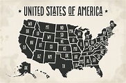 US States Ranked By Statehood Date - WorldAtlas