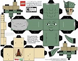 Cubeecraft de los personajes de la saga Star Wars - Manualidades a Raudales