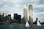World Trade Center in New York before September 9/11 happened, in ...