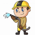 How to Draw a Firefighter - Really Easy Drawing Tutorial