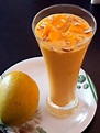 Mango Milkshake Recipe. - Asmi's Food & Spices