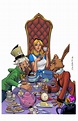 Alice in Wonderland Tea Party | Rare Digital Artwork | MakersPlace