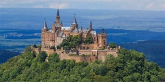 Burg Hohenzollern bei Hechingen Foto & Bild | sommer, burgberg, berg ...