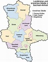 Liste der Landkreise und kreisfreien Städte in Sachsen-Anhalt