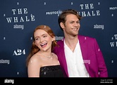 New York, NY, on November 29, 2022. Sadie Sink and Ty Simpkins attend ...