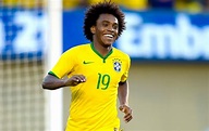 Willian comemora estreia pela Seleção no Brasil e vibra com gol ...