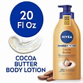 NIVEA Cocoa Butter Body Lotion with Deep Nourishing Serum, 20 Fl Oz ...