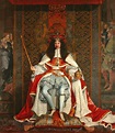 International Portrait Gallery: Retrato del Rey Carlos II de Inglaterra en majestad