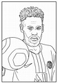 Desenhos de Neymar para colorir - Bora Colorir