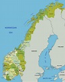 Norway Map - Guide of the World