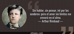 Frases y citas célebres de Arthur Rimbaud