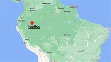 ¿Dónde está Iquitos (Perú)? Mapa Iquitos (Perú) - ¿Dónde está la ciudad?