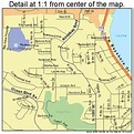 Coos Bay Oregon Street Map 4115250