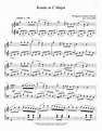 Rondo In C Major Sheet Music | Wolfgang Amadeus Mozart | Piano Solo