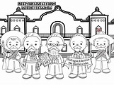 Colorear personajes de la revolución mexicana - Jugar y Colorear