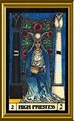 The High Priestess. | Lectura de tarot, Tarot oraculo, Tarot