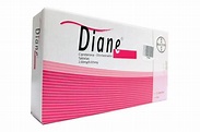 Diane 2 mg / 0.035 mg 21 Tabletas - Farmacias Klyns