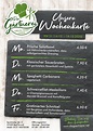 Wochenkarte – Die Gärtnerei – ehrlich-lecker-frisch! Das Bistro in Gittelde