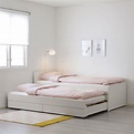 IKEA SLÄKT 單人 子母床 附抽屜 + 乳膠床墊。收納 簡約 床架 床框 租屋客房必備, 家具及居家用品, 家具, 床架及床墊在旋轉拍賣