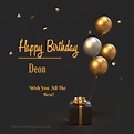 100+ HD Happy Birthday deon Cake Images And Shayari