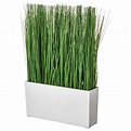 FEJKA artificial potted plant with pot, indoor/outdoor grass - IKEA