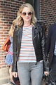 JUDY GREER Arrives at Late Show with Stephen Colbert in New York 06/15 ...