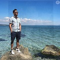 Photo : Maxime Guény à la plage - 11 mai 2018, Instagram - Purepeople