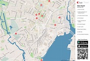 New Haven Printable Tourist Map | Sygic Travel