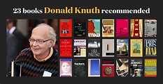 23 books Donald Knuth recommended