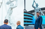 阿古路雕像揭幕賀曼城首奪英超10周年 - Now Sports