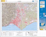 Almería. Mapa Topográfico Nacional 1:25.000. 2019.