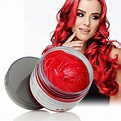 Colour Hair Wax Red 120g Hair Coloring Material Mofajang - Etsy