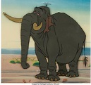The Jungle Book Marching Elephant Production Cel (Walt Disney, | Lot ...