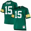 Bart Starr Green Bay Packers Mitchell & Ness Big & Tall 1968 Retired ...