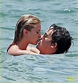 Photo: tyler blackburn kiss girlfriend beach maui vacation 02 | Photo ...