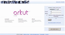 Orkut ganha nova página de login | Google Discovery
