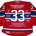 Patrick Roy Autographed Montreal Canadiens Limited-Edition Career Stats ...
