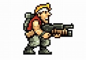 Characters Metal Slug Pixel Art - RommyWebd