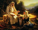 Jesús y la Mujer Samaritana - Agua de Vida Eterna | Cartas de Dios
